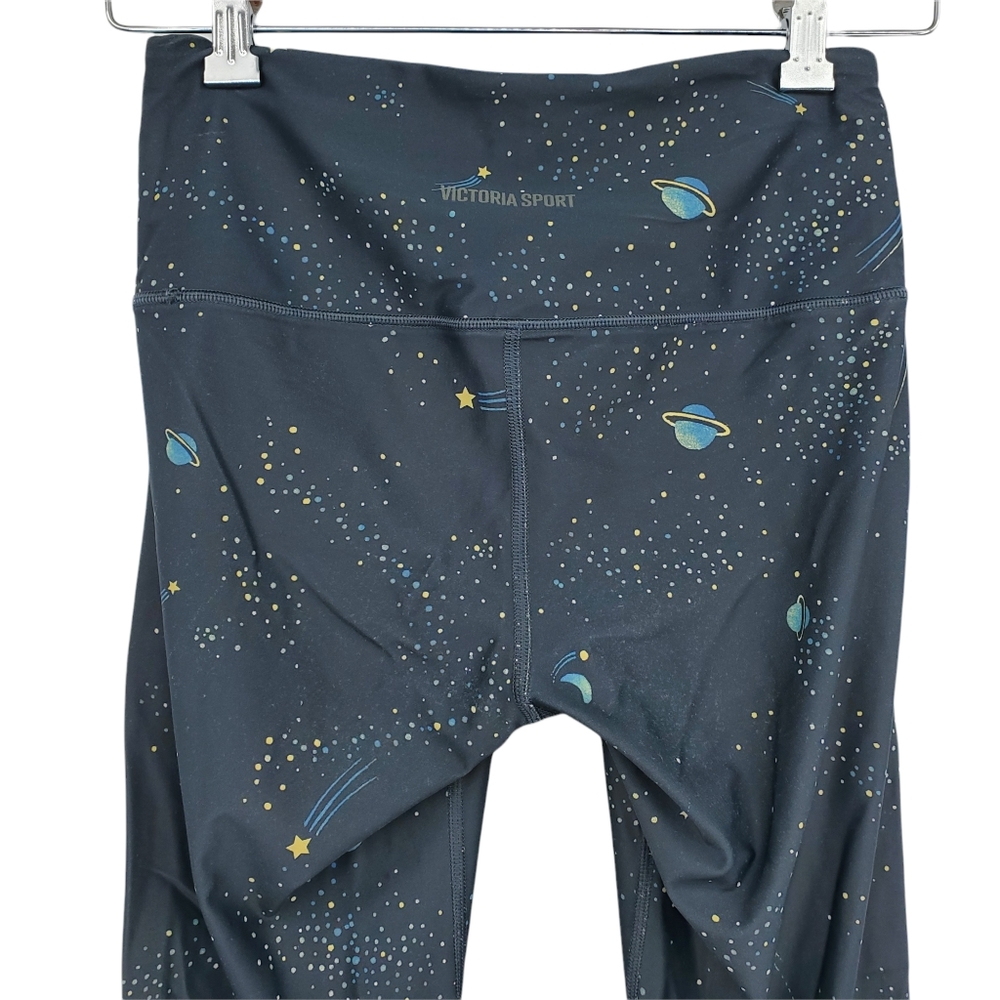 Victoria’s Secret Sport Galaxy Planet Space Print Leggings Small Hi-Rise - Picture 3 of 5